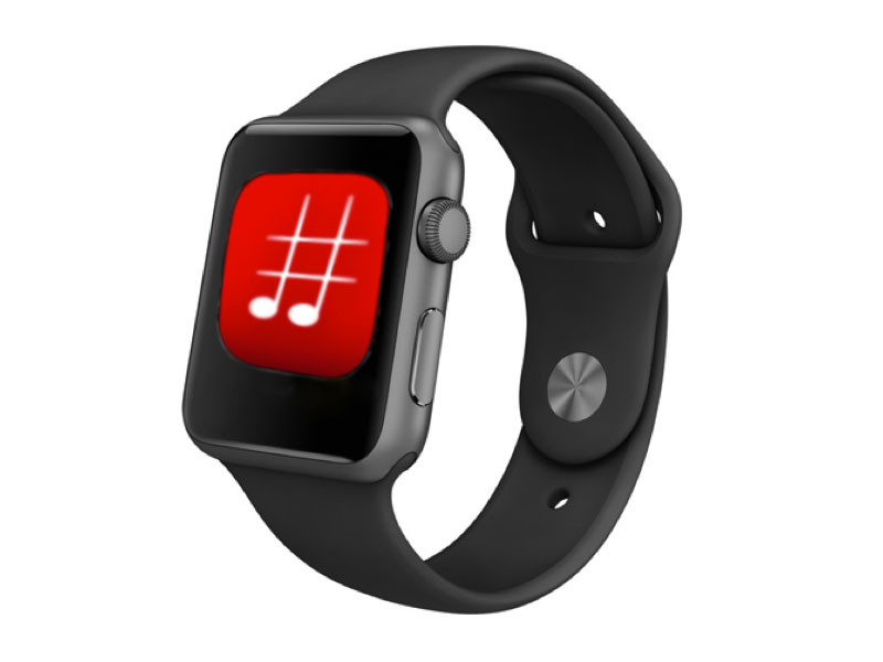 Music App logo in IWatch by Balazs Csibi on Dribbble