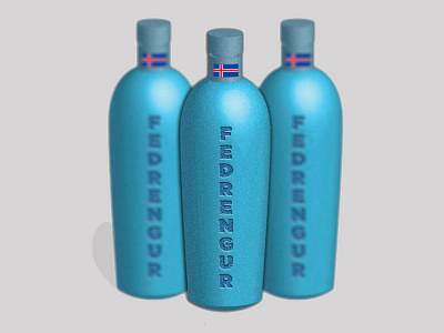 Packaging design 3d bottle brand branding graphic design iceland idea logo mineral water