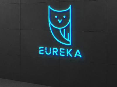 EUREKA branding design graphic design logo mock up typography vector