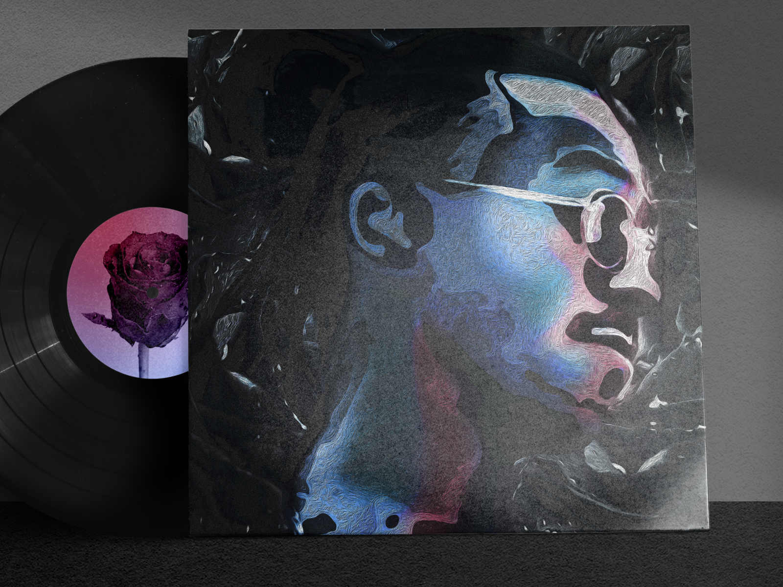 BLACK ROSE ALBUM COVER Redesign By Bouchghl On Dribbble