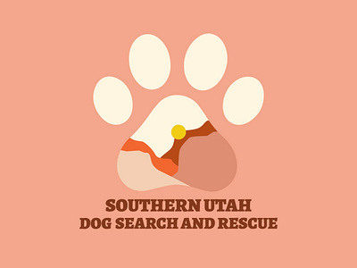 Dog rescue logo design