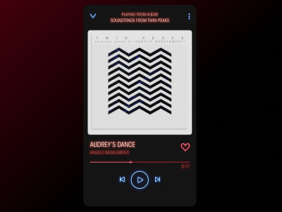 Daily UI 009 - Music Player