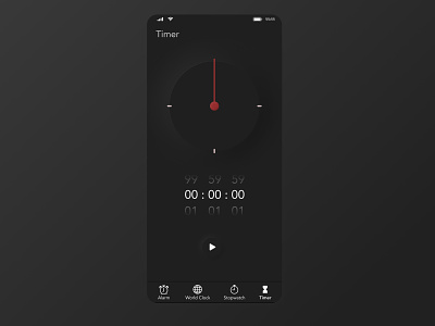 Daily UI 014 : Countdown Timer countdowntimer daily 100 challenge daily ui daily ui 014 dailyui dailyuichallenge dark theme dark theme ui darkmode design neomorphism neumorphism timer ui