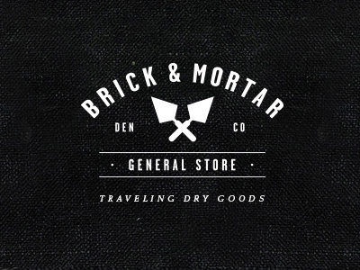 Logo for Brick & Mortar design logo