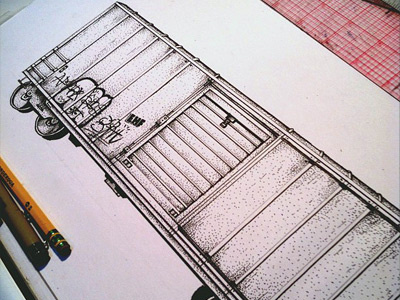 Boxcar drawing progress