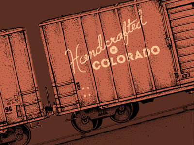 Boxcar illustration progress