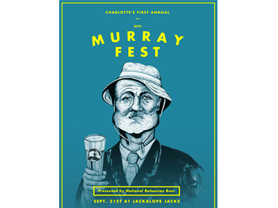 bill murray suntory poster