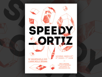 Speedy Ortiz Gig Poster