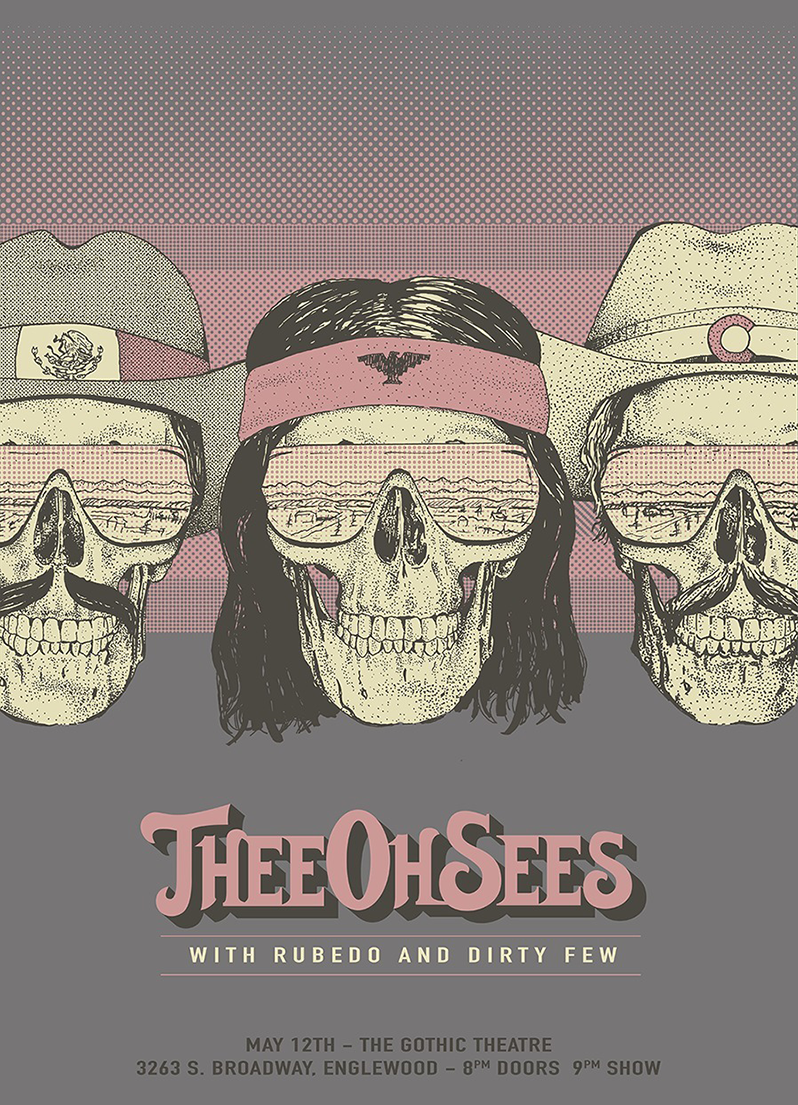 Thee Oh Sees Poster.