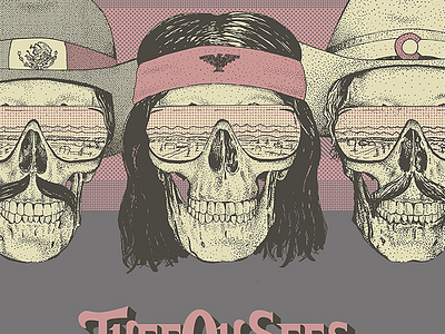 Thee Oh Sees Poster By Andrew Hoffman On Dribbble