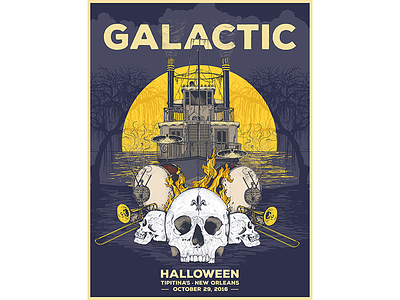 Galactic gig poster galactic gig poster