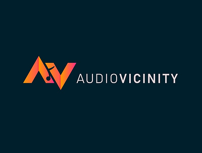 Audiovicinity - Logo Designs art branding design flat graphic design illustration illustrator logo minimal vector