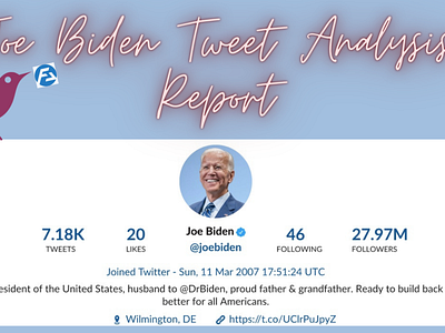 Joe Biden Tweet Analysis Report