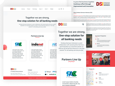 DSI 5 clean design clean ui design flat minimal ui ui design ux web web design website design