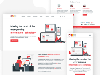 DSI 1 clean design clean ui design flat minimal ui ui design ux web web design website design