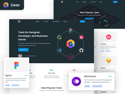 Gear Web Design