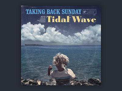 Taking Back Sunday - Tidal Wave album cover music packaging