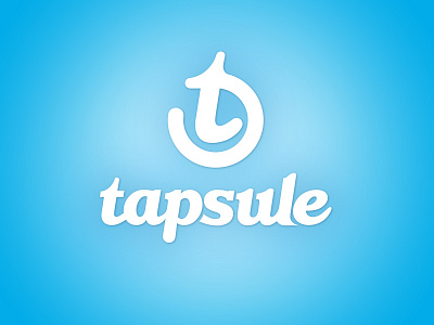 Tapsule branding identity logo social