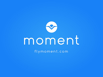 Moment branding identity logo