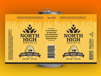 North High Brewing - Honey Wheat Lager