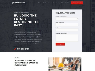 Website Design For Builders