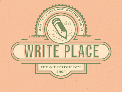 Write Place Logo Design branding design graphic design illustration logo logo designer logodesign