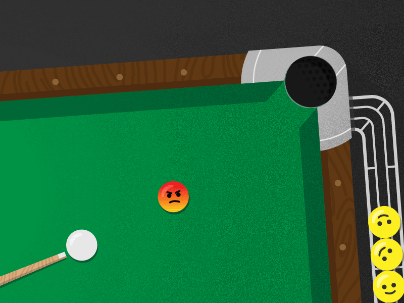 Support Is A Game?? after effects billiards mograph motion motion design pool snooker