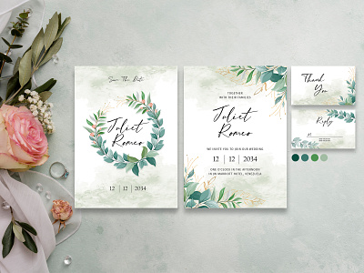 Wedding Invitation Leaves design wedding wedding design wedding invitation wedding invitation elegant wedding invitations wedding invites weddings