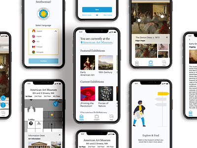 Smithsonian | Museum Mobile App ar design mobile ui ux