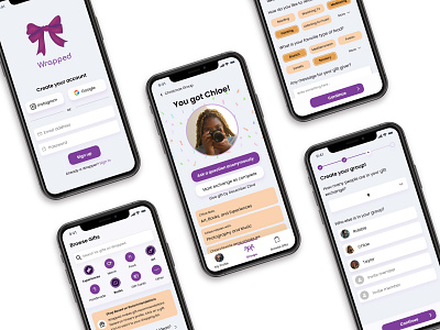 Wrapped | Gift Exchange Mobile App