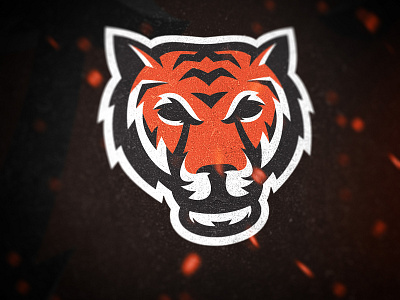 Tiger Mascot Logo branding design illustration logo mascotlogo sports logo vector