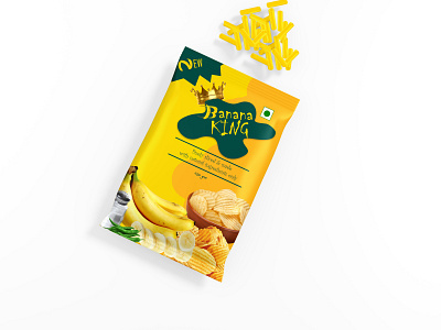 KING IS BACK ... But now with new avatar of banana branding digital graphic design