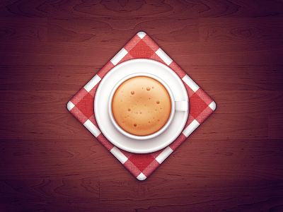 Coffee Icon coffee icon illustration wood