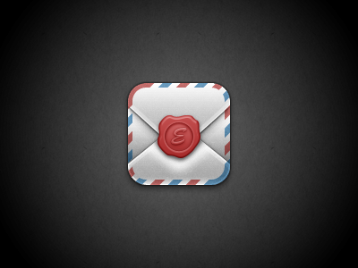 Envelope iOS envelope ios mail paper seal