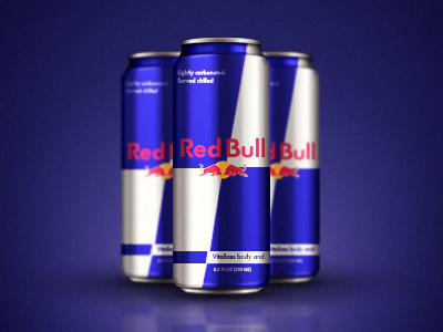 Red Bull cans icon red bull