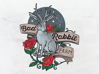 Bad Rabbit bad illustration rabbit tattoo traditional tattoo