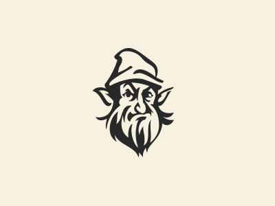 Gnobby Gnome beverage character cider gnome illustration logo