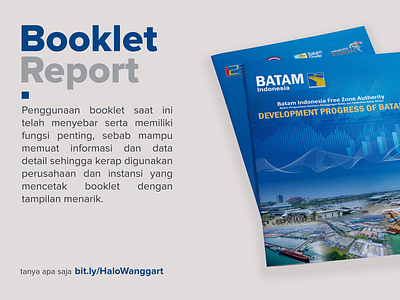 Booklet Report - Batam Goverment booklet design