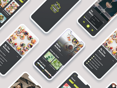 Recipe, Food, Menu, Search - Mobile App Design apps recipe app ui ux