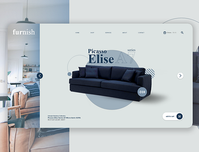 UI, Product, Design - Furnish ui design uiux website design