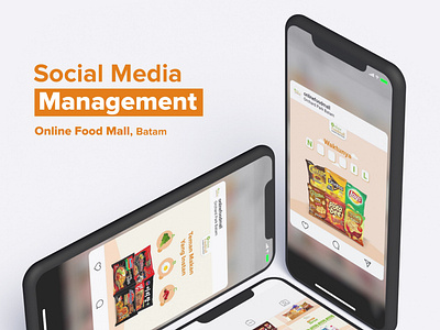 Social Media Management & Content - OnlineFoodMall 01