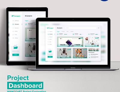 Project Dashboard - WANGGART Asia (1) dashboard interactive design ui ux uidesign