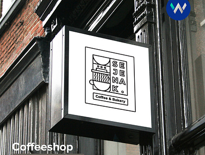 Sejenak Coffee - Coffeeshop Re-Branding branding branding design coffeeshop logo