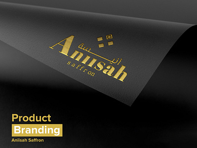 Product Branding & Packaging - Aniisah Saffron (1) branding branding and identity branding design logo packaging design