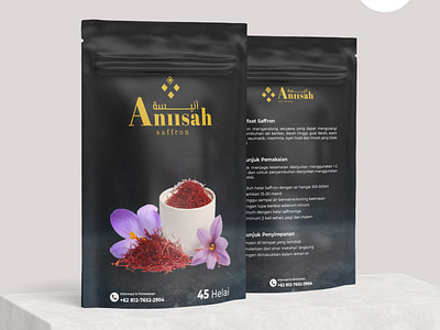 Product Branding & Packaging - Aniisah Saffron (2)