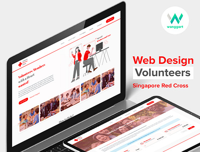 Web Design - Singapore Red Cross (1) responsive website ui uiux webdesign