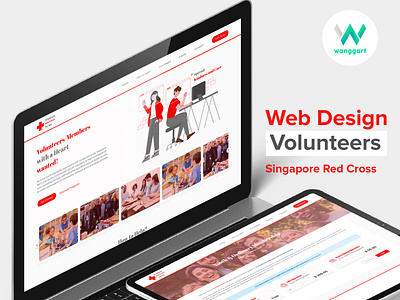 Web Design - Singapore Red Cross (1)