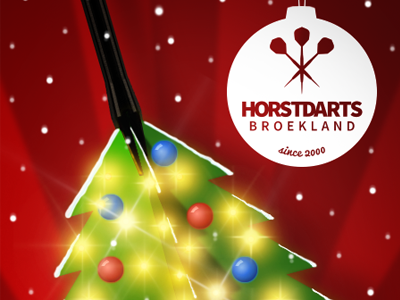 Horstdarts Christmas christmas darts logo