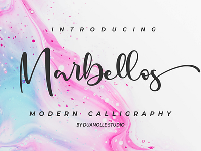 Marbellos calligraphy crafting cristmas handwriting handwritten modern calligraphy wedding invitation