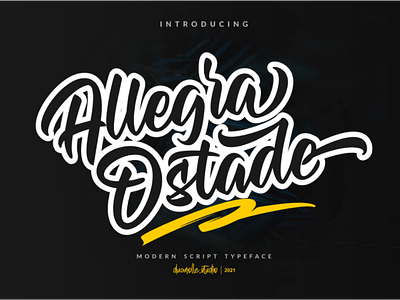 Allegra Ostade - A Modern Script Typeface